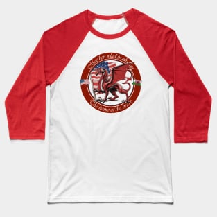 Wales USA Cymru America Baseball T-Shirt